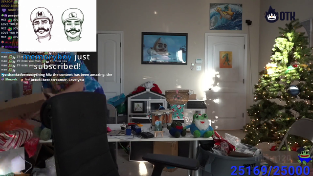 Mizkif's gift to his maids FeelsStrongMan Clap