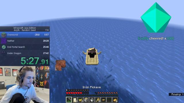 Jump scare during MC Run