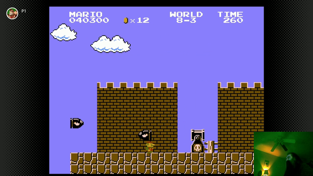 Aris gets the true retro Mario experience