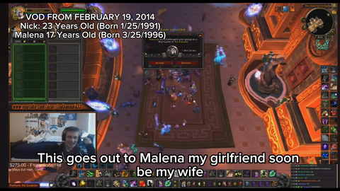 23 year old Nick Polom sings a love song to his 17 year old girlfriend