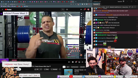 Bradley Martin & Hasan glazing Tyler1