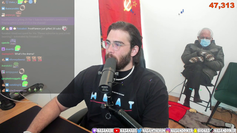 Hasan on Mizkif "saving the day" during Valkyrae stream