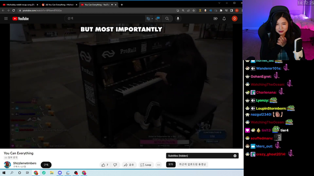 Hachu becomes emotional
