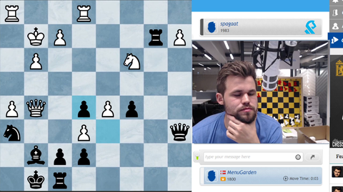 Magnus Carlsen roasts chatter