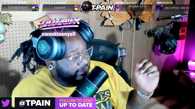 T-Pain on losing $40 million dollars