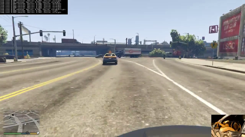 Half-blind AI drifts through Los Santos
