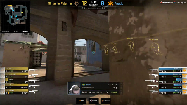 Twist single handedly cleans up NIP on the B site