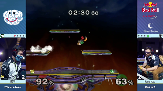 Panda ibdw employs anti pop off strat on chronic popoffer Liqiud Hungrybox