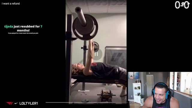 Tyler1's shirt gives super powers
