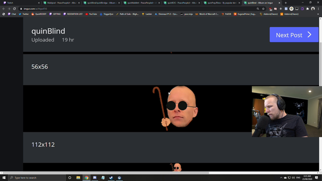 Quin asking a serious question