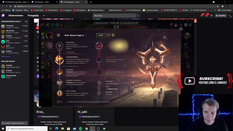 Jankos checks a gifted sub from a mod