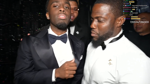 Kevin hart says he only agreed to host the BET awards if Kai was allowed to stream it freely