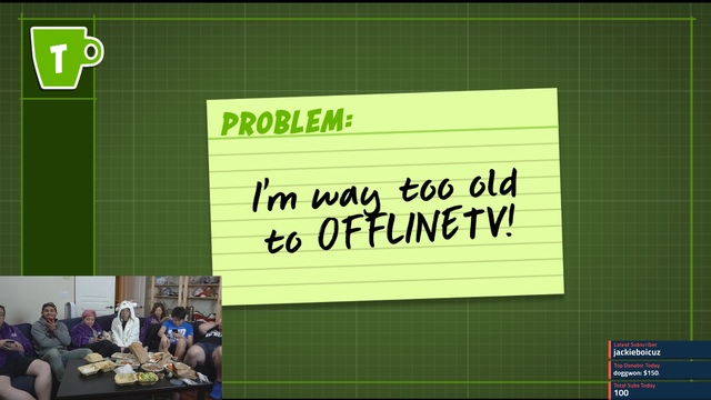 Toast has a solution for people too old to watch offlinetv.