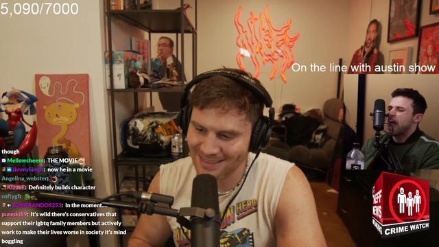Bowel Neff tells story of how his babysitter cousin would discipline him