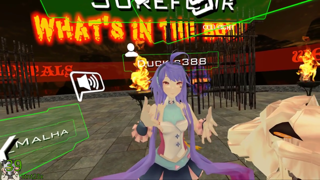 Shorty shows off his VR skills.