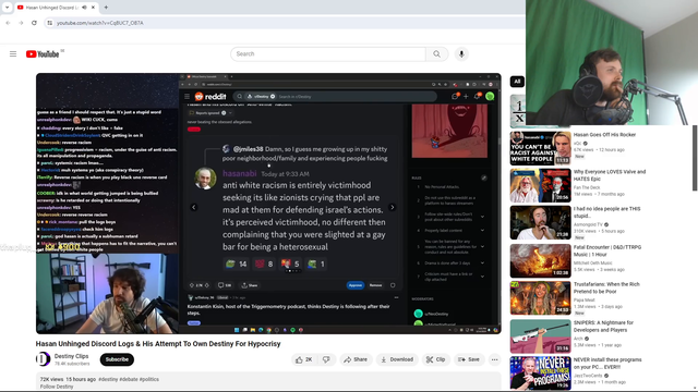 forsen gives his take on the drama