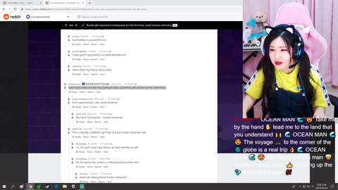 Hachu reacts to LSF calling her Korean Streamer