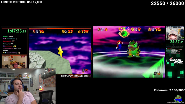 Atrioc clutches in the final seconds to win the race by 20 SECONDS