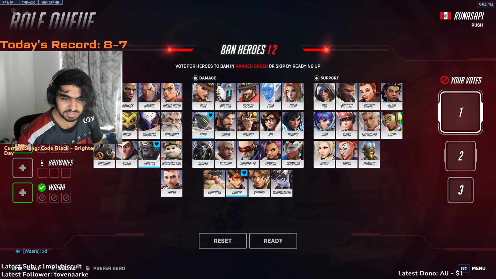 Breaking overwatch ban system by banning nothing