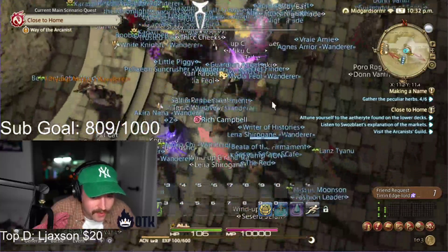Preview of Asmongold Final Fantasy XIV stream