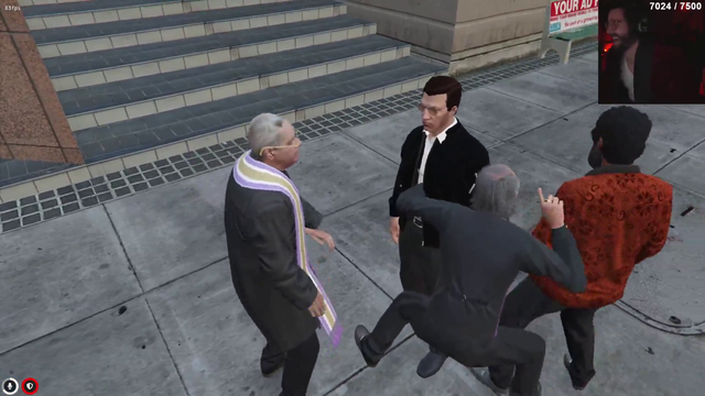 Father Cyr and Bishop Will are feeling the Blood God again