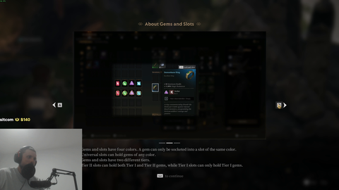 Forsen receives in-game ads while playing Mistfall Hunter
