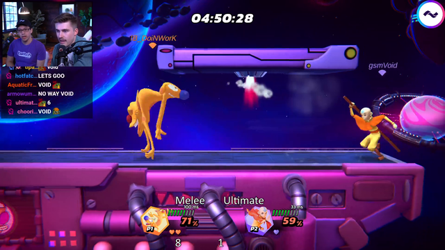 Winner of Ludwig's Ultimate vs Melee Nickelodeon All-Star Brawl Crew Battle