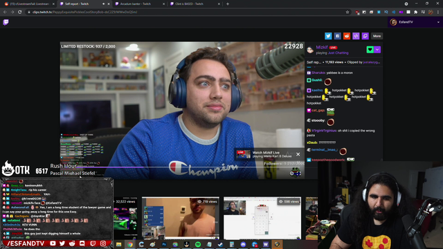 prove that the owner owner of the Twitch clips NFT site doesn't work at twitch