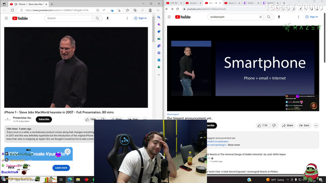 Side by side just how accurate Soda's Steve Jobs presentation was