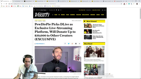 PewDiePie is supporting a literal crypto scam: DLive