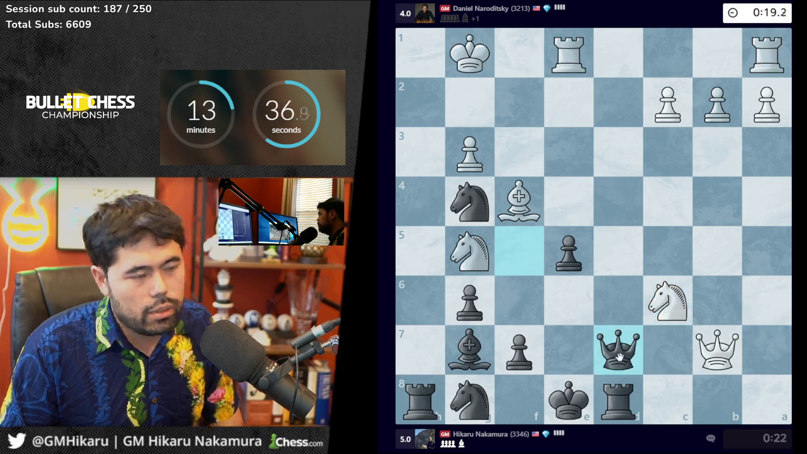 Hikaru - the chess speed demon