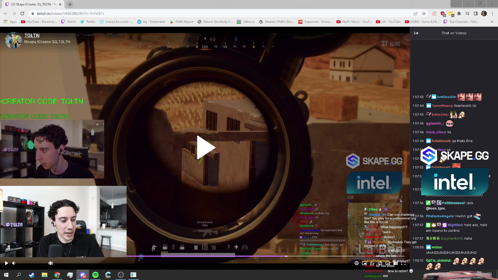 Top PUBG Player TGLTN gets 1 month game ban for making monkey noises