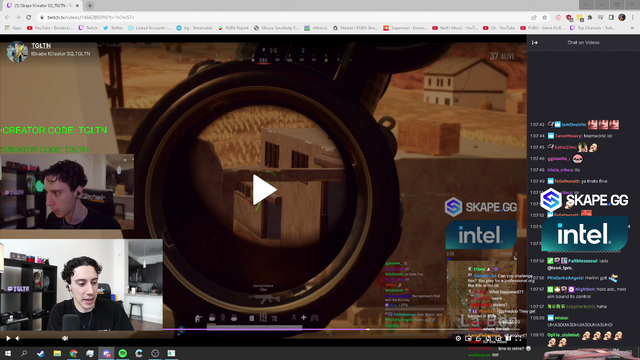 Top PUBG Player TGLTN gets 1 month game ban for making monkey noises