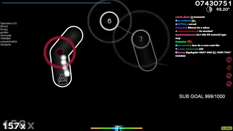 17 yr old #1 Osu player goes full crackhead mode