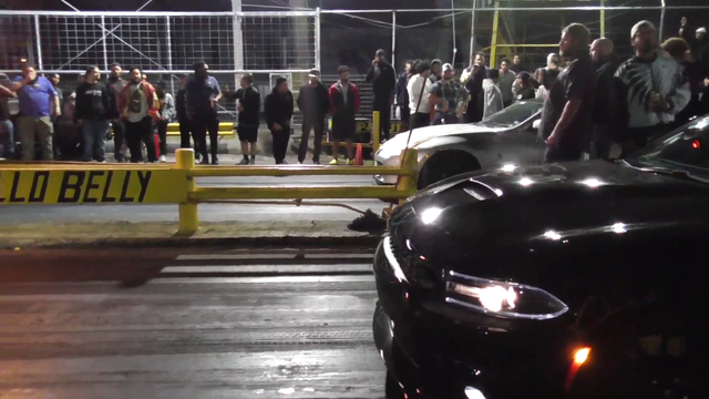 Car explodes at the Hood Track ft. Murda