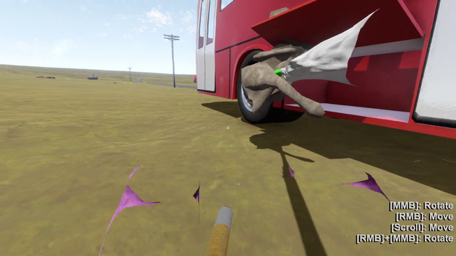 God Gamer struggles to keep wild animals out of this truck.