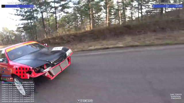 Vangard drifting in Japan and almost crashing WICKED