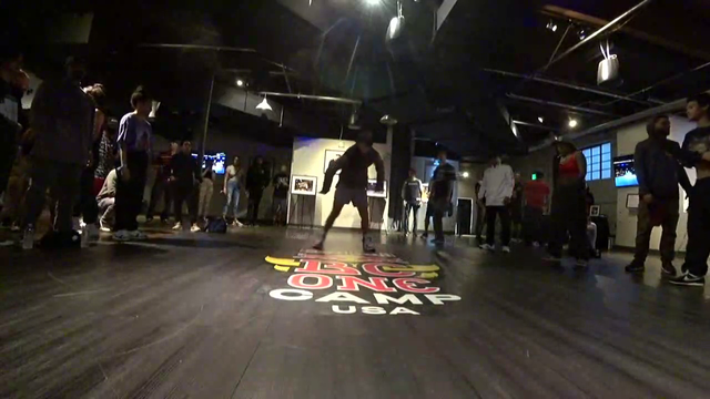 JOEYKAOTYK shows off some moves at the Red Bull One Camp