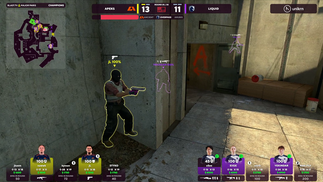 French CS crowd suffer instant karma
