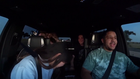 Nick beginning to regret this road trip