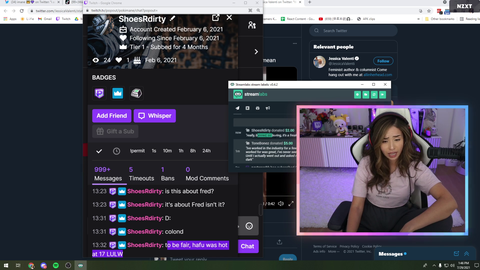 Pokimane reacts to sexist donator