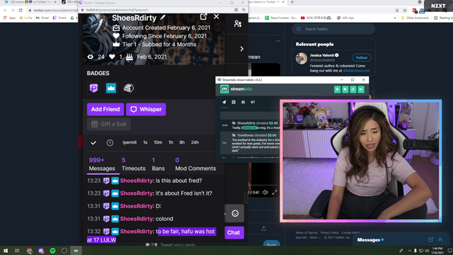 Pokimane reacts to sexist donator