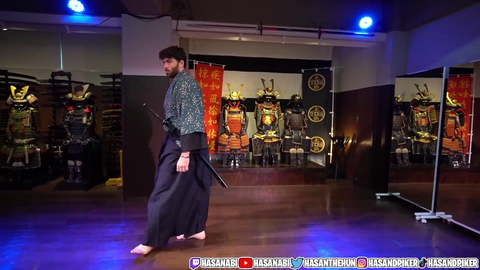 Hasan and Will katana duel