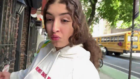 Karen calls an NYC IRL Streamer "annoying" and streamer presses her for it