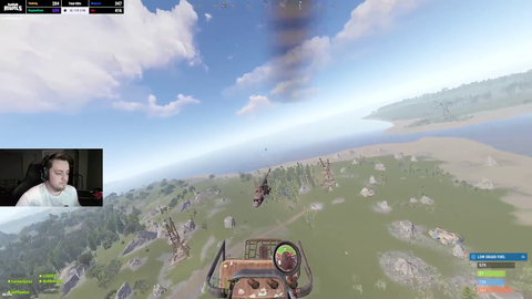 Picco saving the mini after heli bombing