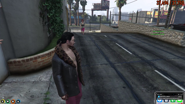 Donnie's mom visits Los Santos
