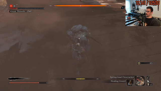 2 days and over 80 deaths later Hasan beats the Owl in Sekiro
