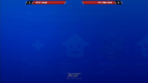 Tournament players forget to check for any additional connected controllers