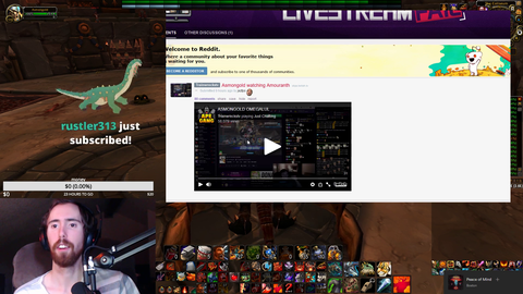 Asmongold Reacts to Asmongold watching Amouranth