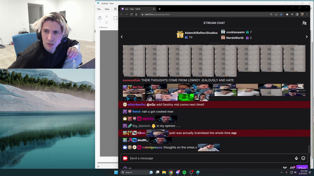 XQC loses his mind after Valkyrae reveals what Poki said to her